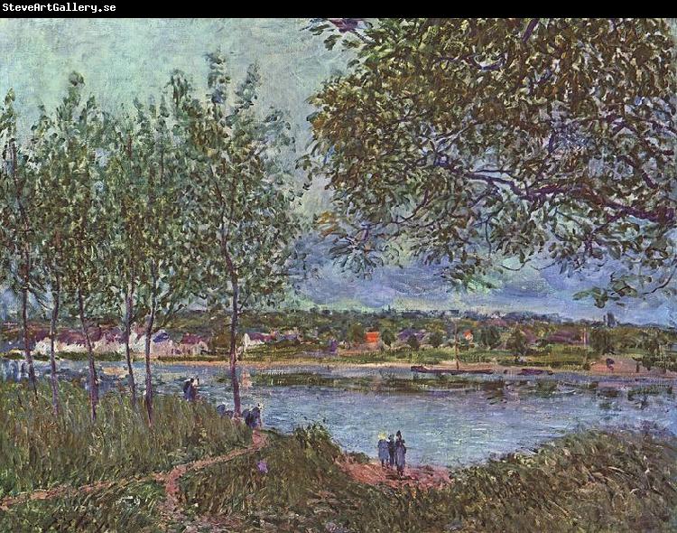 Alfred Sisley Weg der alten Fahre in By